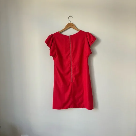 Francescas Miami Ruffle Sleeve Dress - Picture 5 of 7